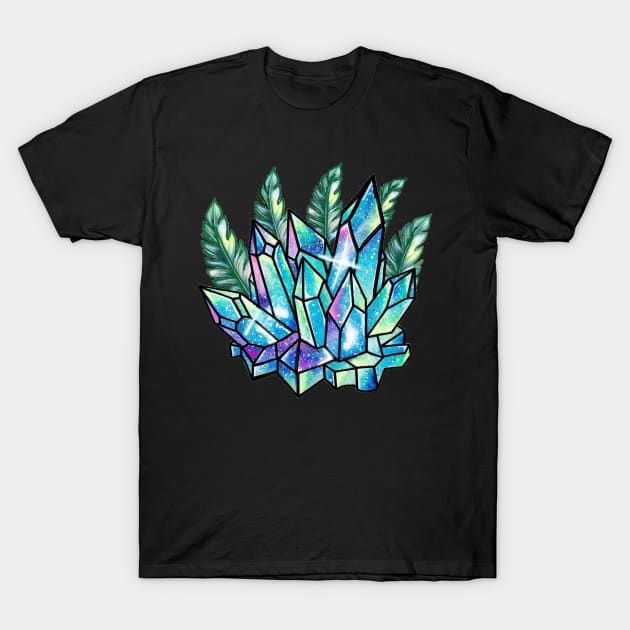 Magic Crystals T-Shirt by Art by Ergate